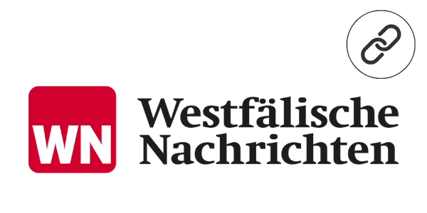 Westfällische Nachrichten Logo with a link to the blog post